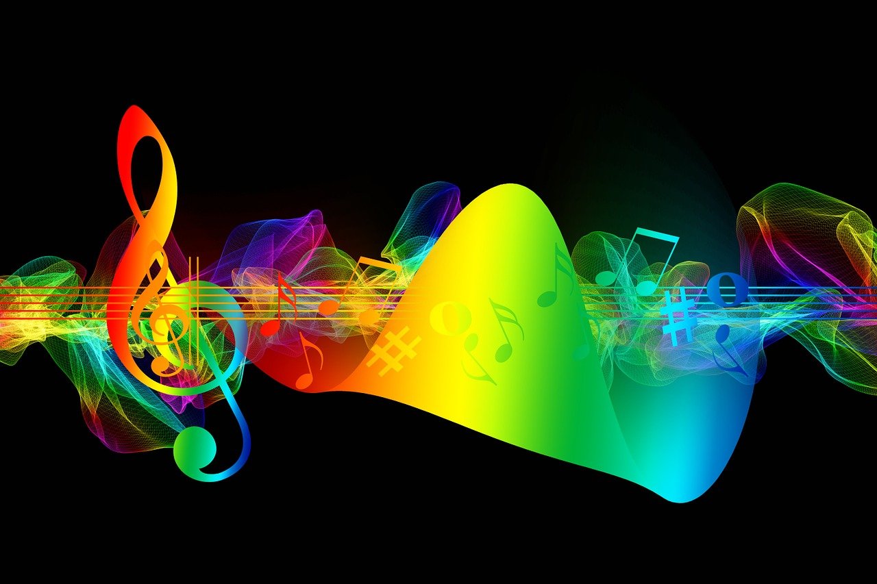 clef, music, love